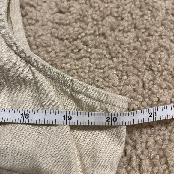 Vintage linen/rayon blend embroidered tank - Picture 5 of 6